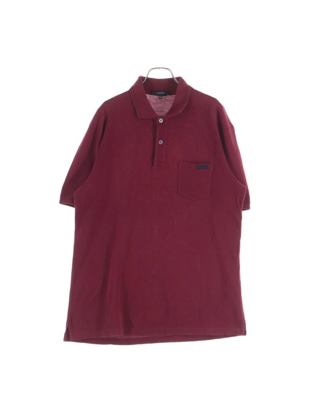 Gucci Polo Shirt Short Sleeve Burgundy